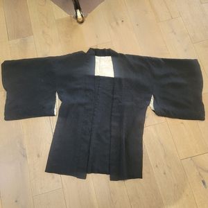Antique Hand Crafted Silk Kimono Jacket From Japan